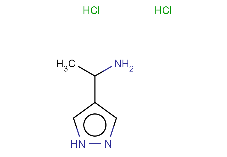 1-(1H-pyrazol-4-yl)ethan-1-amine dihydrochloride