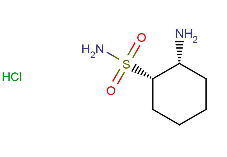 (1S,2R)-2-aminocyclohexane-1-sulfonamide hydrochloride