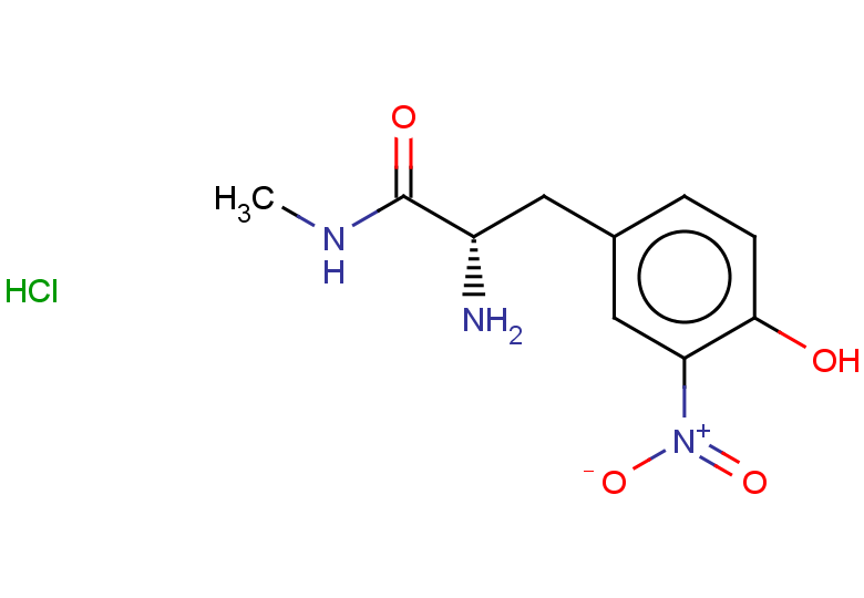 (2S)-2-amino-3-(4-hydroxy-3-nitrophenyl)-N-methylpropanamide hydrochloride