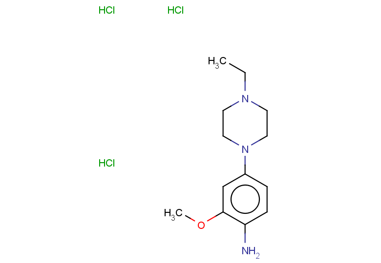 4-(4-ethylpiperazin-1-yl)-2-methoxyaniline trihydrochloride