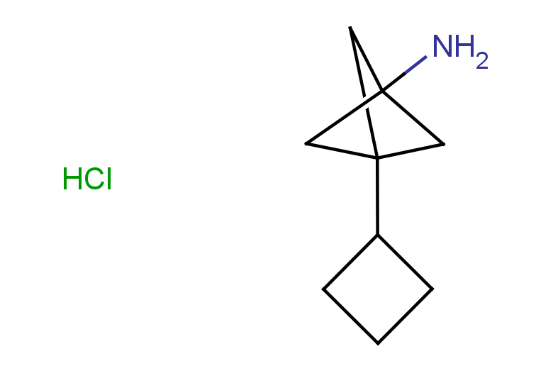 3-cyclobutylbicyclo[1.1.1]pentan-1-amine hydrochloride