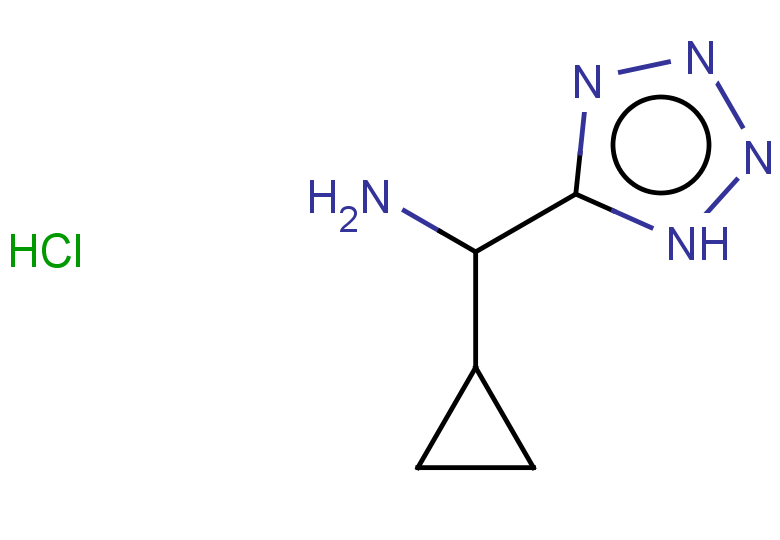 cyclopropyl(1H-1,2,3,4-tetrazol-5-yl)methanamine hydrochloride