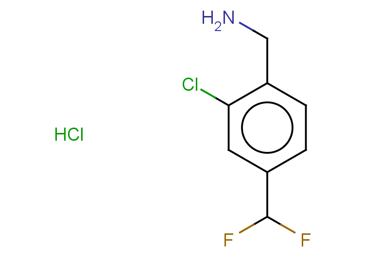 [2-chloro-4-(difluoromethyl)phenyl]methanamine hydrochloride