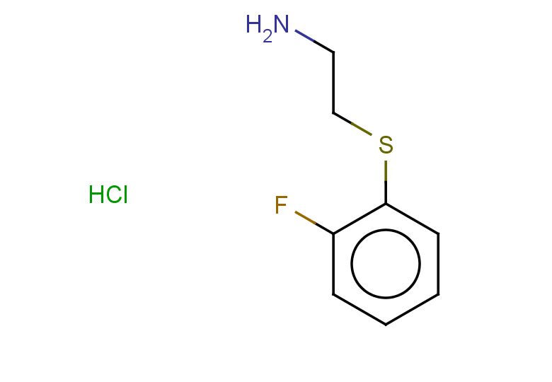 1-[(2-aminoethyl)sulfanyl]-2-fluorobenzene hydrochloride