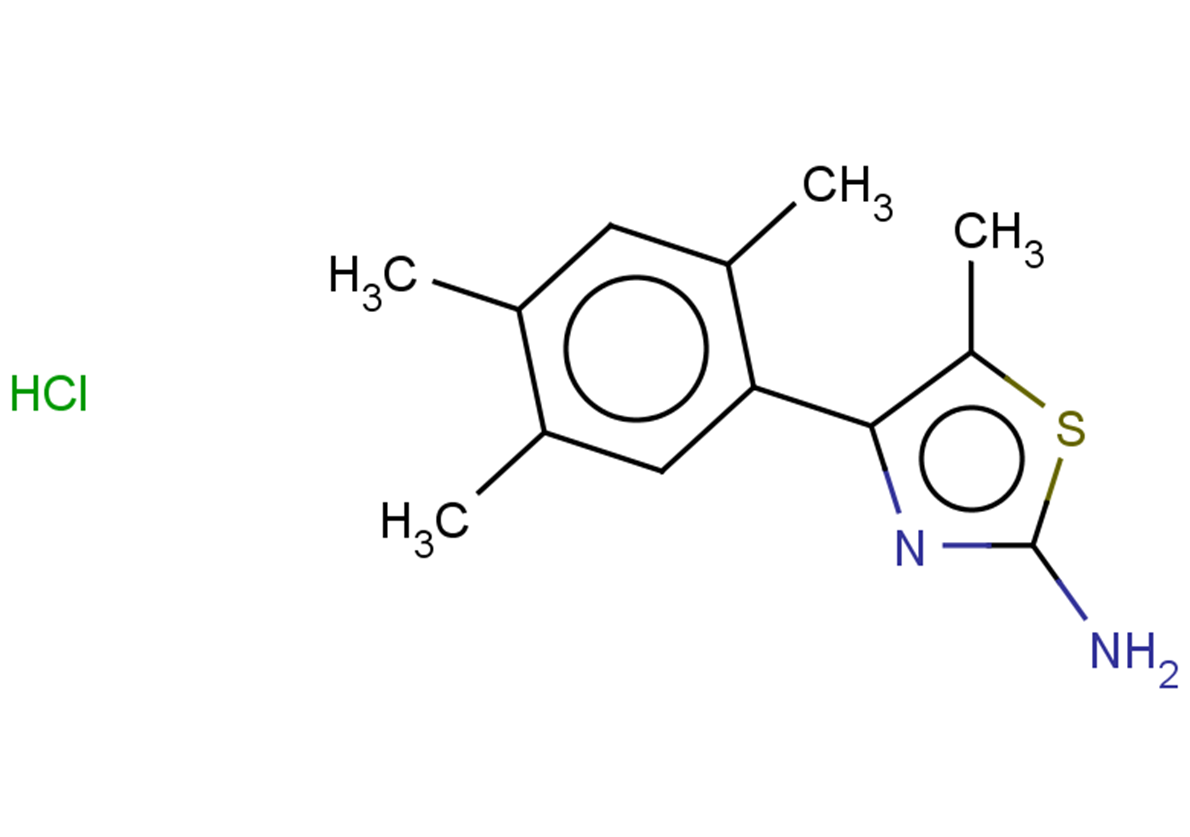 5-methyl-4-(2,4,5-trimethylphenyl)-1,3-thiazol-2-amine hydrochloride