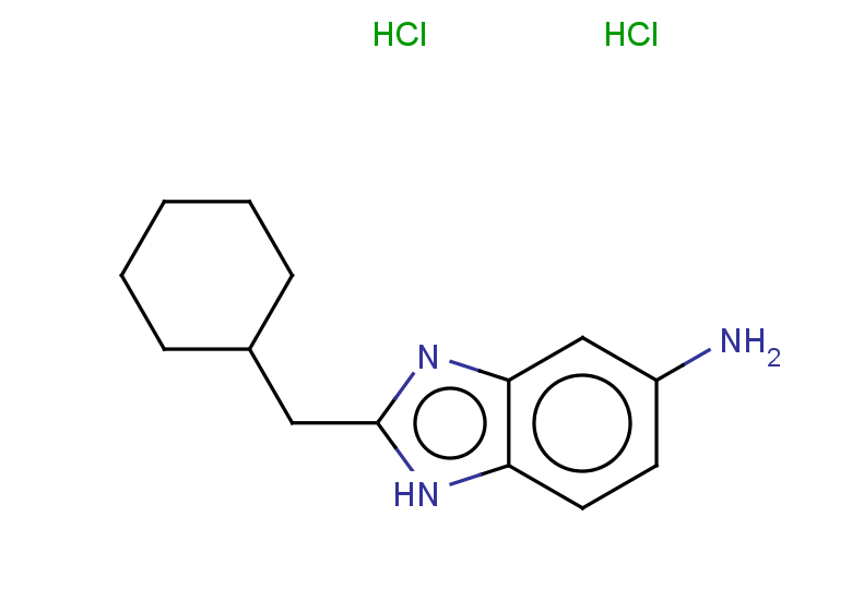 2-(cyclohexylmethyl)-1H-1,3-benzodiazol-5-amine dihydrochloride