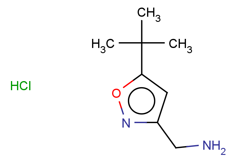 (5-tert-butyl-1,2-oxazol-3-yl)methanamine hydrochloride