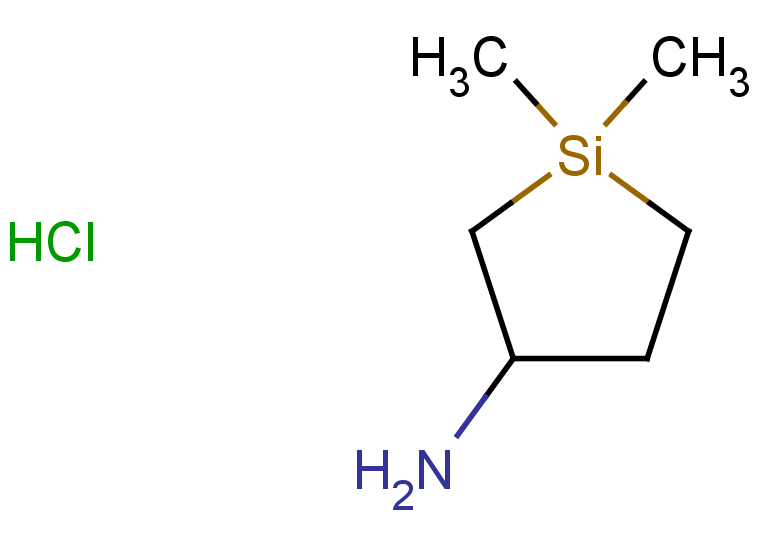 1,1-dimethylsilolan-3-amine hydrochloride