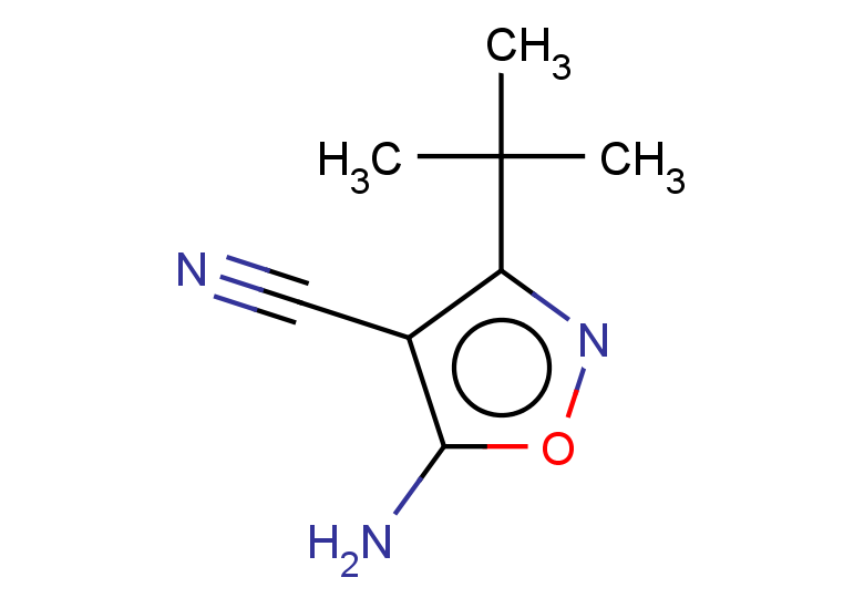 5-amino-3-tert-butyl-1,2-oxazole-4-carbonitrile