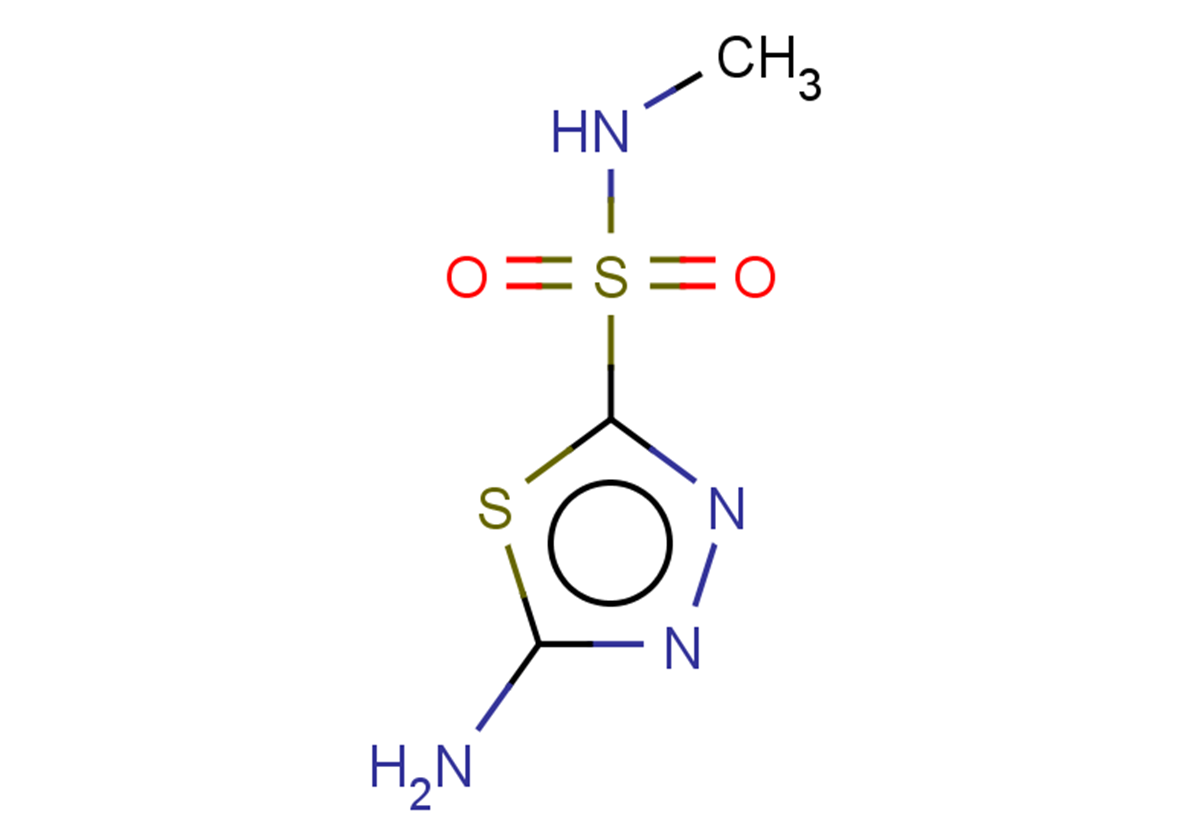 5-amino-N-methyl-1,3,4-thiadiazole-2-sulfonamide