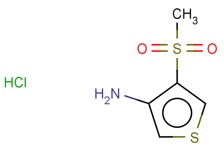 4-methanesulfonylthiophen-3-amine hydrochloride