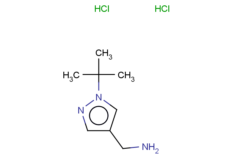 (1-tert-butyl-1H-pyrazol-4-yl)methanamine dihydrochloride
