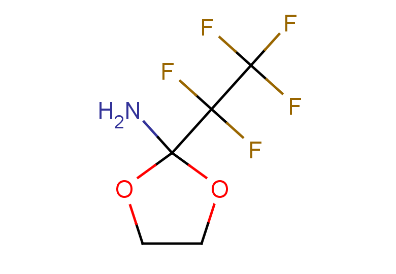 2-(pentafluoroethyl)-1,3-dioxolan-2-amine