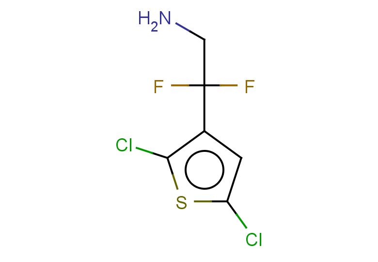 2-(2,5-dichlorothiophen-3-yl)-2,2-difluoroethan-1-amine