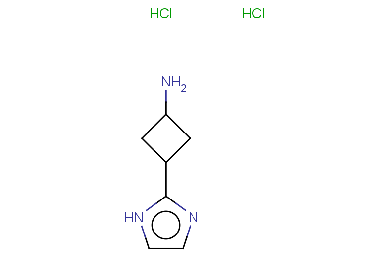 3-(1H-imidazol-2-yl)cyclobutan-1-amine dihydrochloride