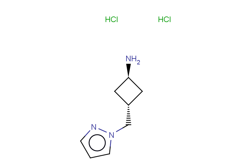 3-(1H-pyrazol-1-ylmethyl)cyclobutan-1-amine dihydrochloride