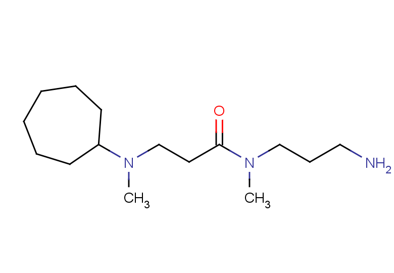 N-(3-aminopropyl)-3-[cycloheptyl(methyl)amino]-N-methylpropanamide