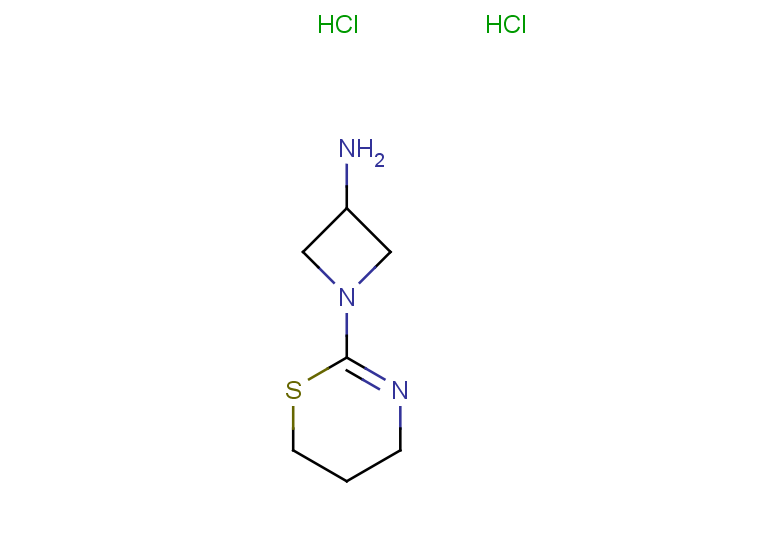 1-(5,6-dihydro-4H-1,3-thiazin-2-yl)azetidin-3-amine dihydrochloride