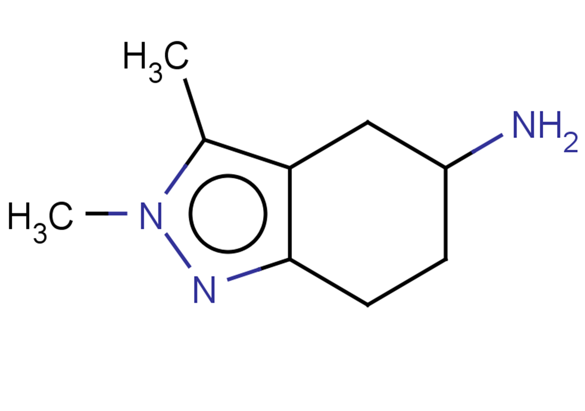 2,3-dimethyl-4,5,6,7-tetrahydro-2H-indazol-5-amine