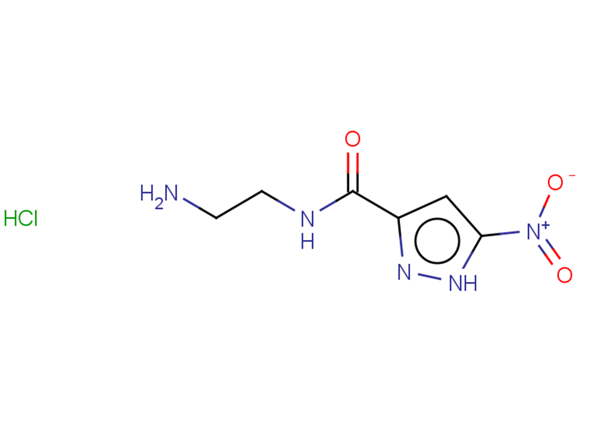 N-(2-aminoethyl)-5-nitro-1H-pyrazole-3-carboxamide hydrochloride