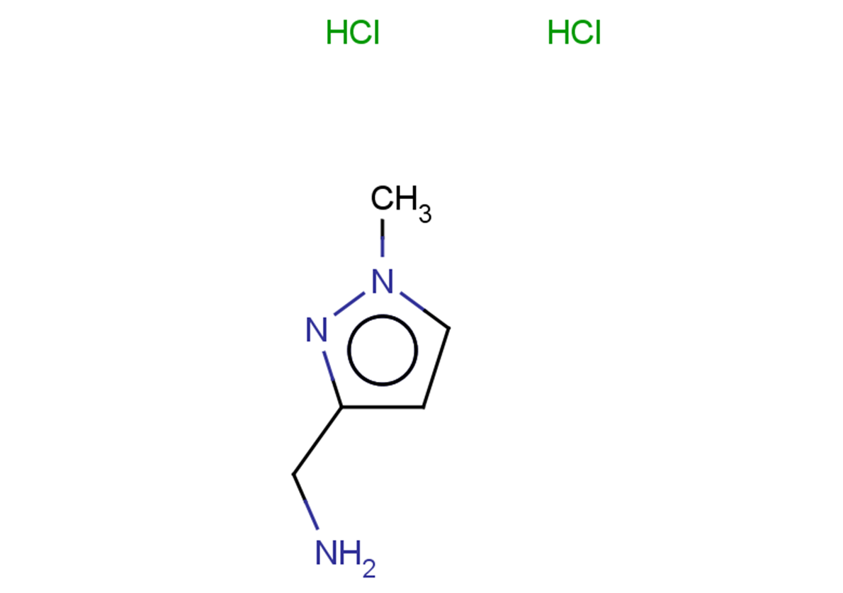 1-(1-methyl-1H-pyrazol-3-yl)methanamine dihydrochloride
