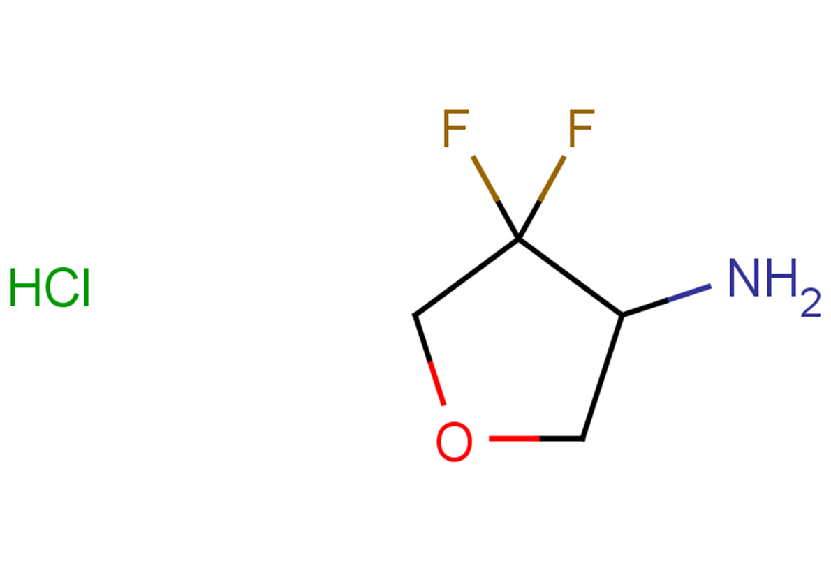 4,4-difluorooxolan-3-amine hydrochloride