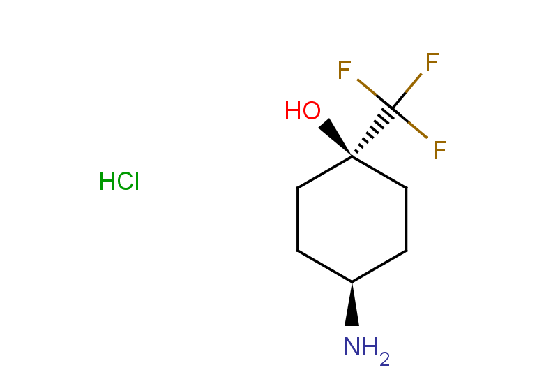 4-amino-1-(trifluoromethyl)cyclohexan-1-ol hydrochloride