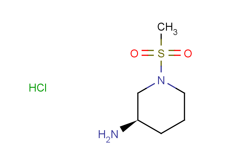 (3R)-1-methanesulfonylpiperidin-3-amine hydrochloride