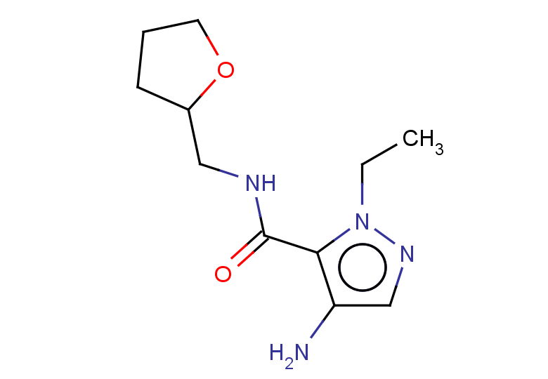4-amino-1-ethyl-N-[(oxolan-2-yl)methyl]-1H-pyrazole-5-carboxamide