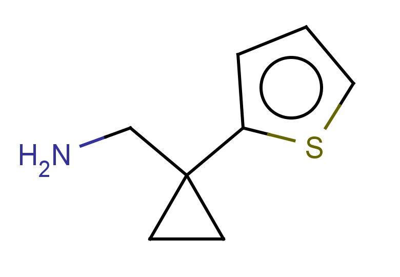 [1-(thiophen-2-yl)cyclopropyl]methanamine