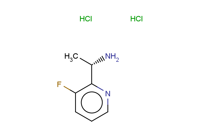 (1S)-1-(3-fluoropyridin-2-yl)ethan-1-amine dihydrochloride