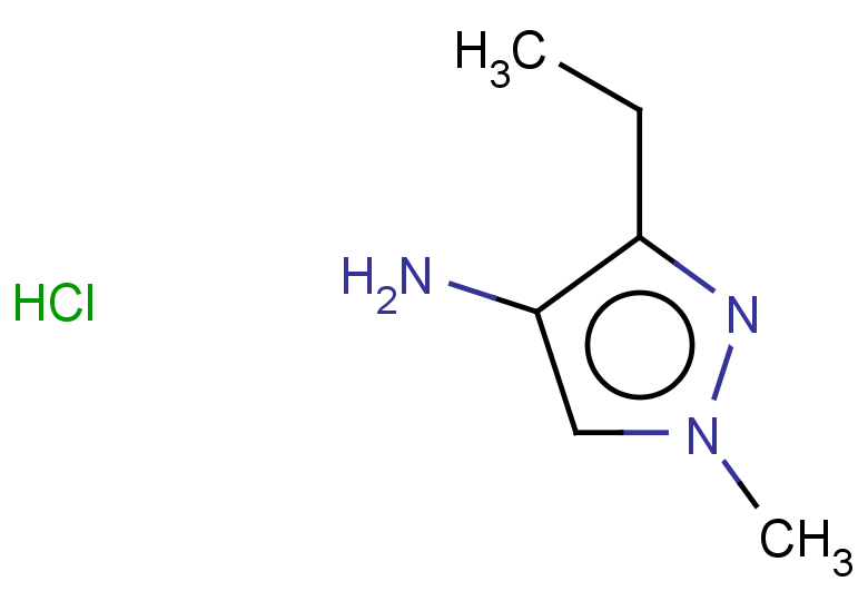3-ethyl-1-methyl-1H-pyrazol-4-amine hydrochloride