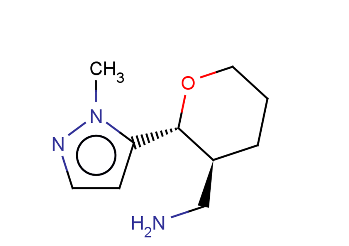 rac-[(2R,3S)-2-(1-methyl-1H-pyrazol-5-yl)oxan-3-yl]methanamine, trans