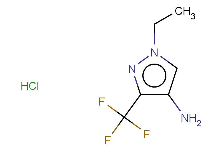 1-ethyl-3-(trifluoromethyl)-1H-pyrazol-4-amine hydrochloride