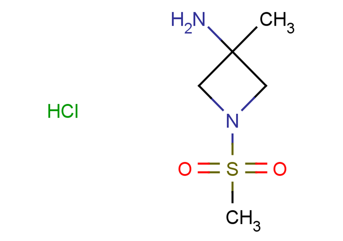 1-methanesulfonyl-3-methylazetidin-3-amine hydrochloride