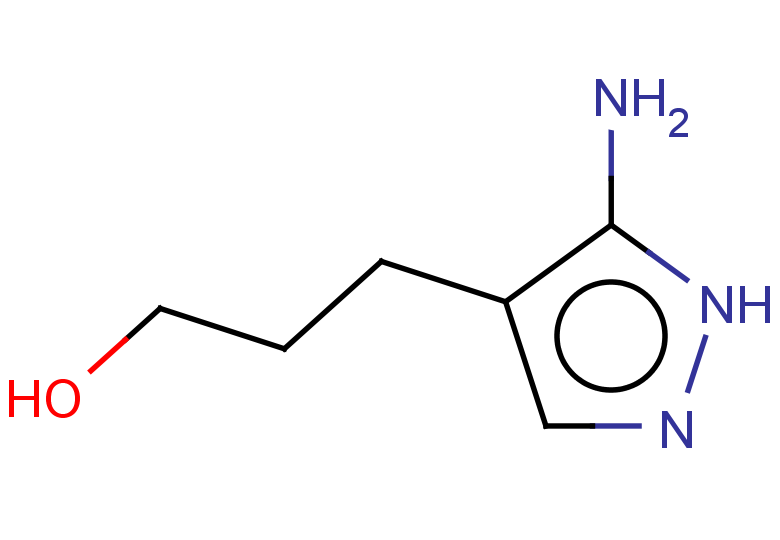3-(5-amino-1H-pyrazol-4-yl)propan-1-ol