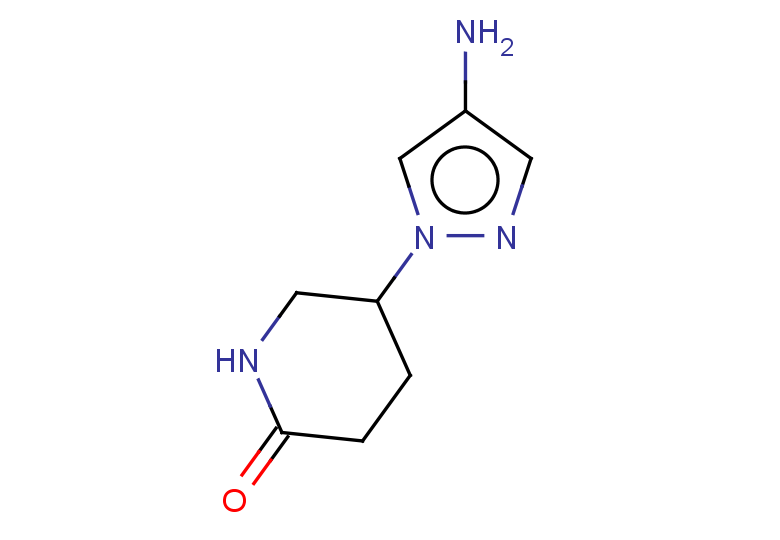5-(4-amino-1H-pyrazol-1-yl)piperidin-2-one