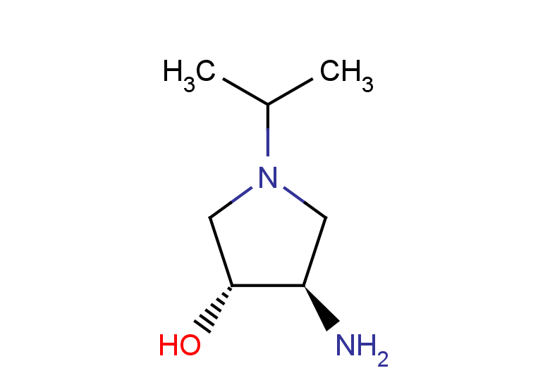 rac-(3R,4R)-4-amino-1-(propan-2-yl)pyrrolidin-3-ol, trans