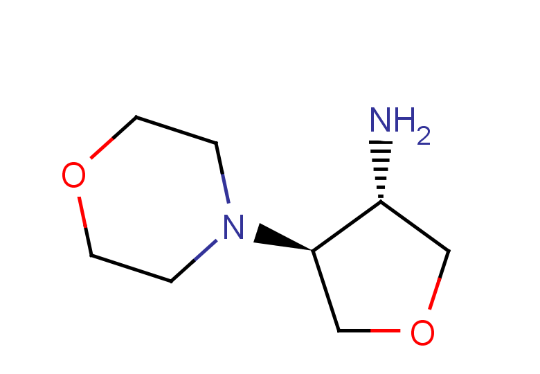 rac-(3R,4R)-4-(morpholin-4-yl)oxolan-3-amine, trans