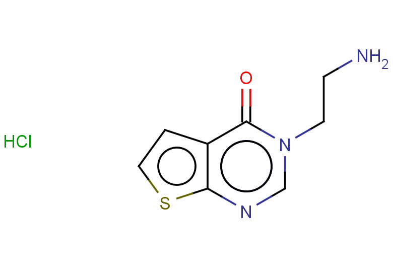 3-(2-aminoethyl)-3H,4H-thieno[2,3-d]pyrimidin-4-one hydrochloride