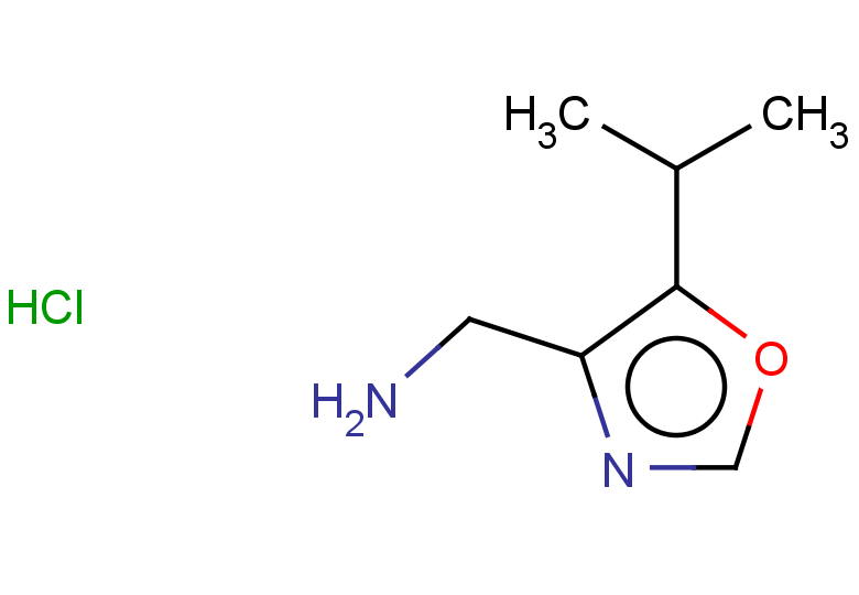 1-[5-(propan-2-yl)-1,3-oxazol-4-yl]methanamine hydrochloride