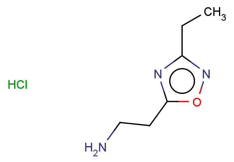 2-(3-ethyl-1,2,4-oxadiazol-5-yl)ethan-1-amine hydrochloride