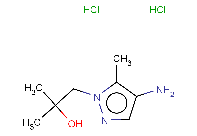 1-(4-amino-5-methyl-1H-pyrazol-1-yl)-2-methylpropan-2-ol dihydrochloride