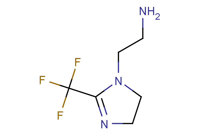 2-[2-(trifluoromethyl)-4,5-dihydro-1H-imidazol-1-yl]ethan-1-amine