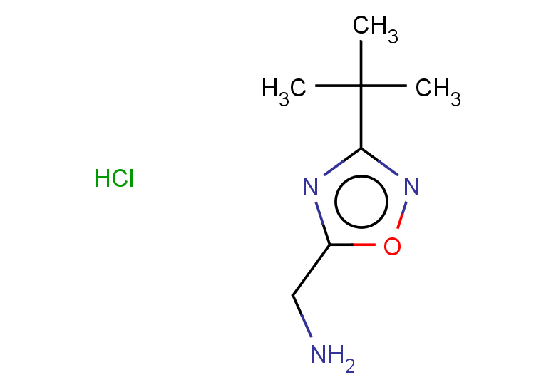 (3-tert-butyl-1,2,4-oxadiazol-5-yl)methanamine hydrochloride