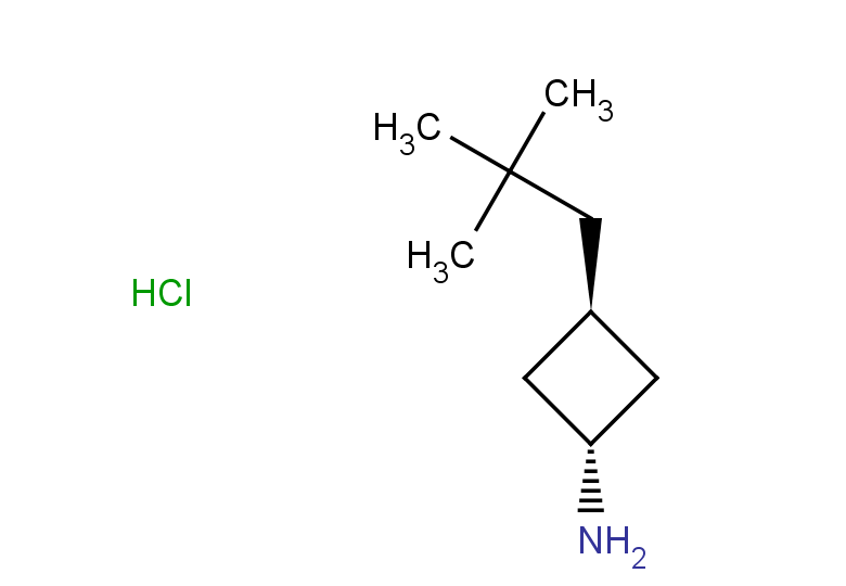 3-(2,2-dimethylpropyl)cyclobutan-1-amine hydrochloride