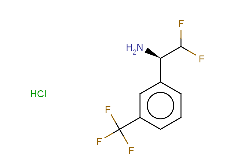 (1R)-2,2-difluoro-1-[3-(trifluoromethyl)phenyl]ethan-1-amine hydrochloride