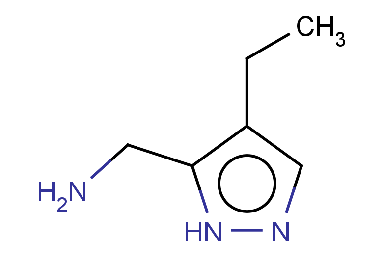 1-(4-ethyl-1H-pyrazol-5-yl)methanamine