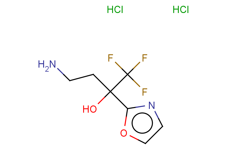 4-amino-1,1,1-trifluoro-2-(1,3-oxazol-2-yl)butan-2-ol dihydrochloride