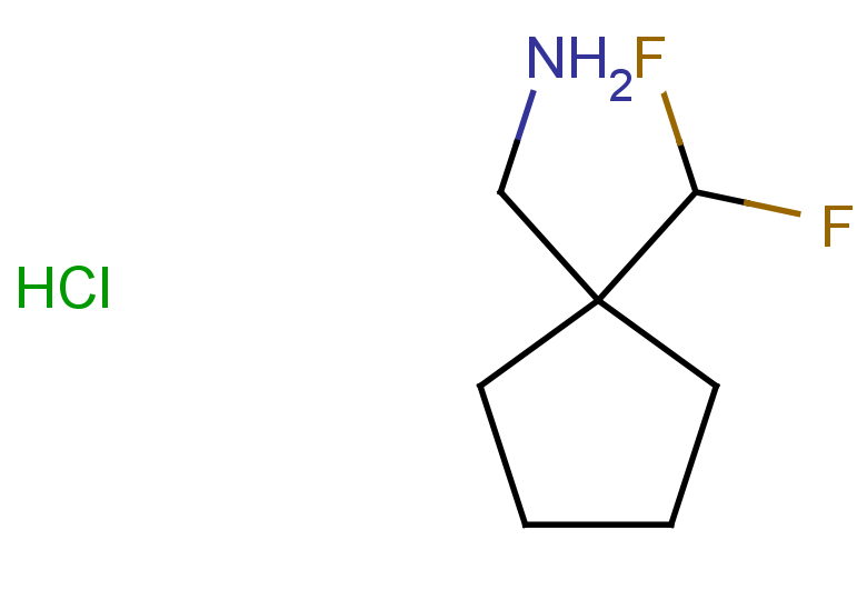 [1-(difluoromethyl)cyclopentyl]methanamine hydrochloride